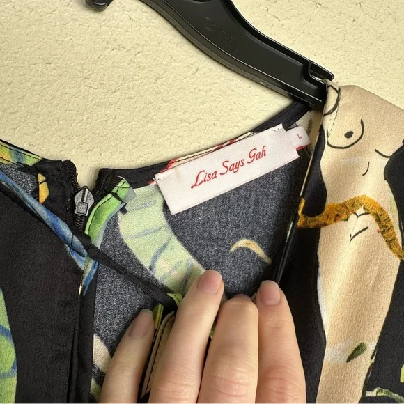 Lisa Says Gah Penelope Museo Nero Dress - Picture 7 of 8